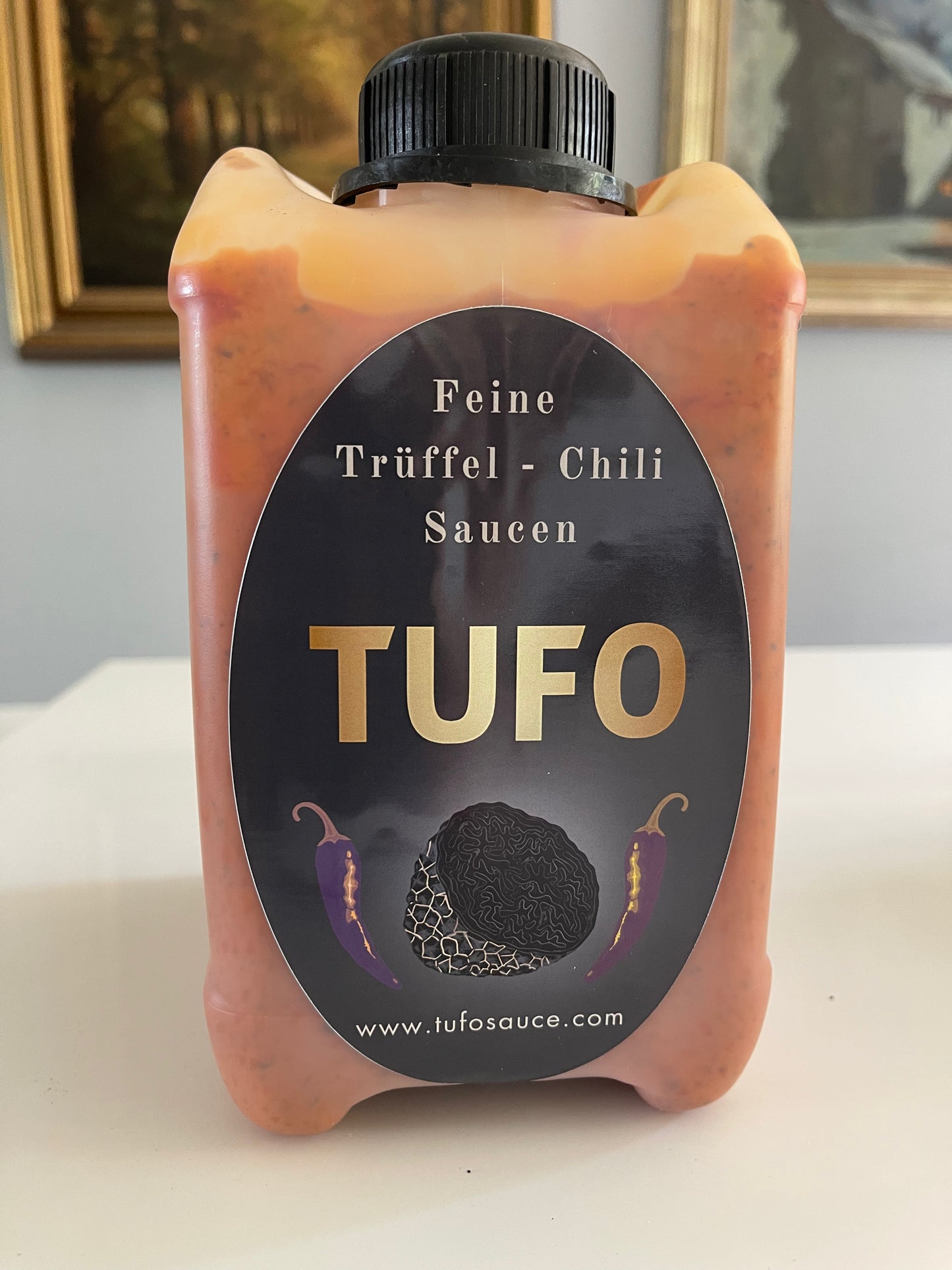 Catering und Party: TUFO Trüffel-Hot-Sauce „Piccante“ 2,5 l