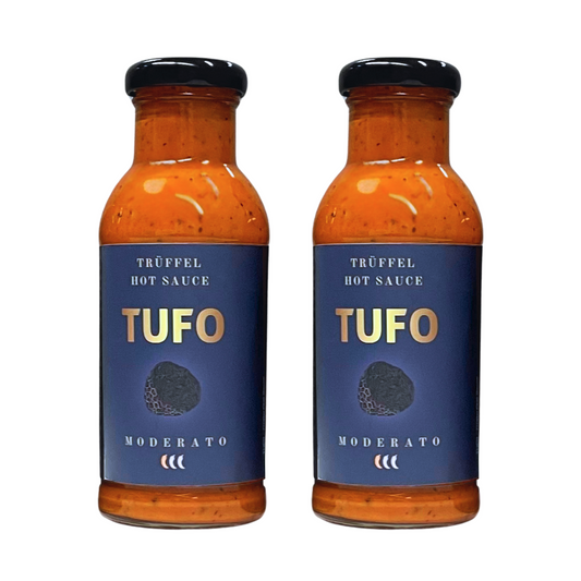 2 x TUFO Truffle Hot Sauce "MODERATO" (2x 250 ml)