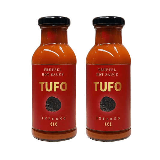 2 x TUFO Truffle Hot Sauce "INFERNO" (2 x 250 ml) - Hot Sauce - TufoSauce