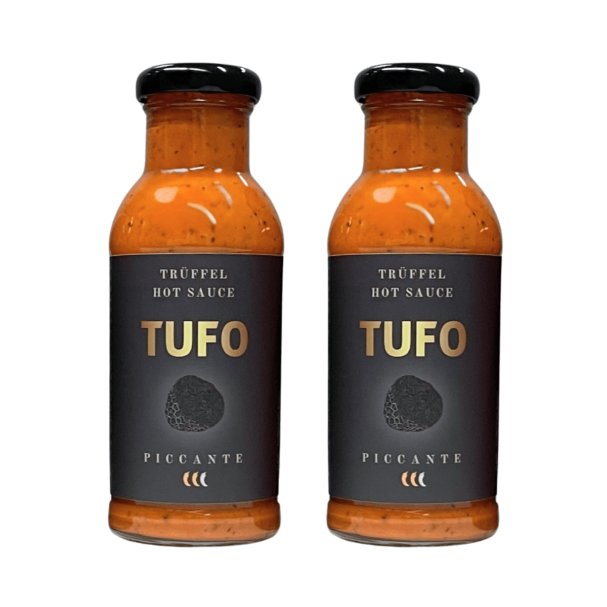 2 x TUFO Truffle Hot Sauce "PICCANTE" (2x 250 ml) - TufoSauce