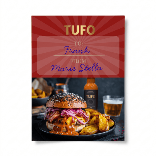 Personal Gift Card with 15% Recipient Discount-Hot Sauce-TUFO GmbH - Trüffel & Chili Saucen