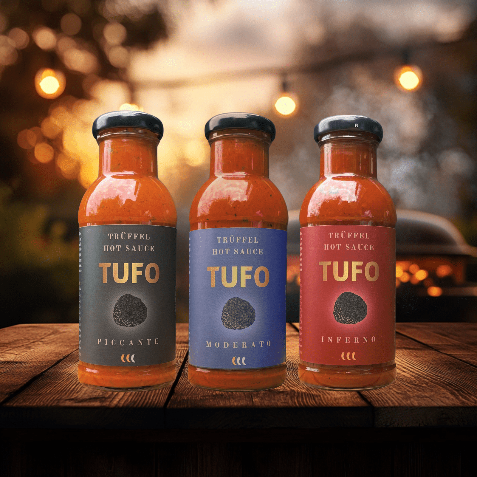 TUFO Sauces Collection 3 x 250 ml Pack - TufoSauce