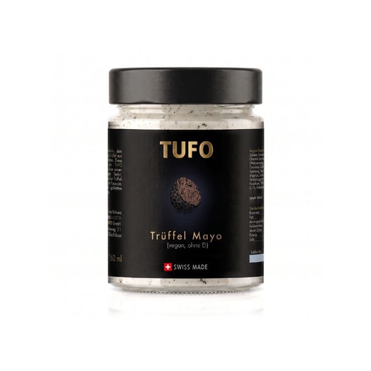 TUFO Truffle Mayo (Vegan) 160 ml-Mayonnaise-TUFO GmbH - Trüffel & Chili Saucen